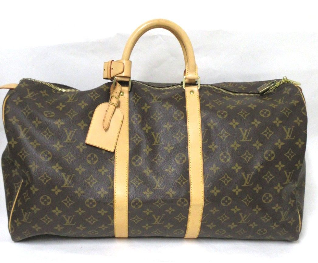 LOUIS VUITTON ルイ ヴィトン モノグラム キーポル55 M 41424 ボストンバッグ