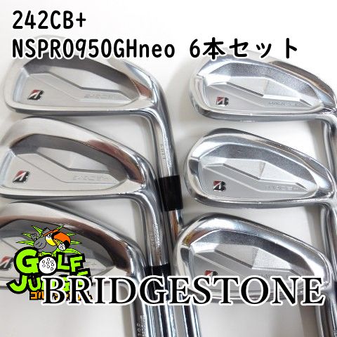 中古】アイアンセット ブリヂストン 242CB+ NSPRO950GHneo 6本セット S