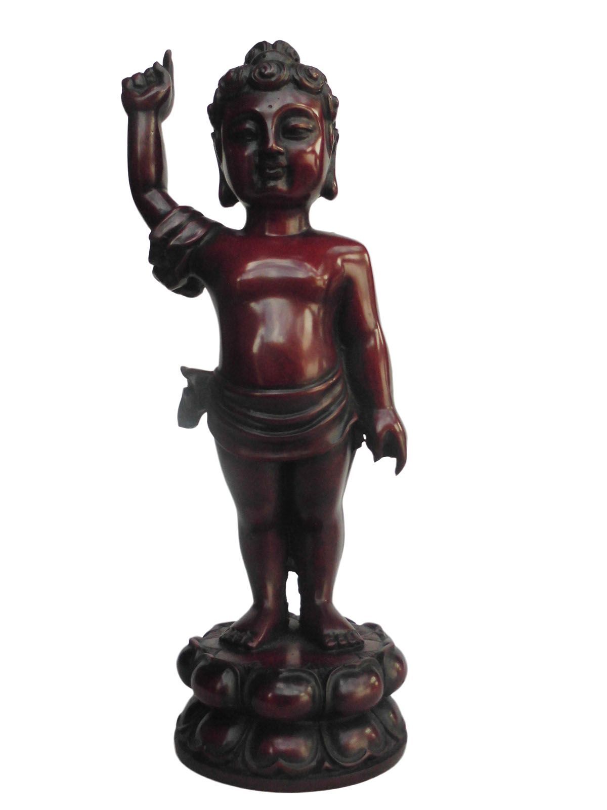 アジアン雑貨 ネパール仏像 ブッタ誕生 樹脂製4 - メルカリ