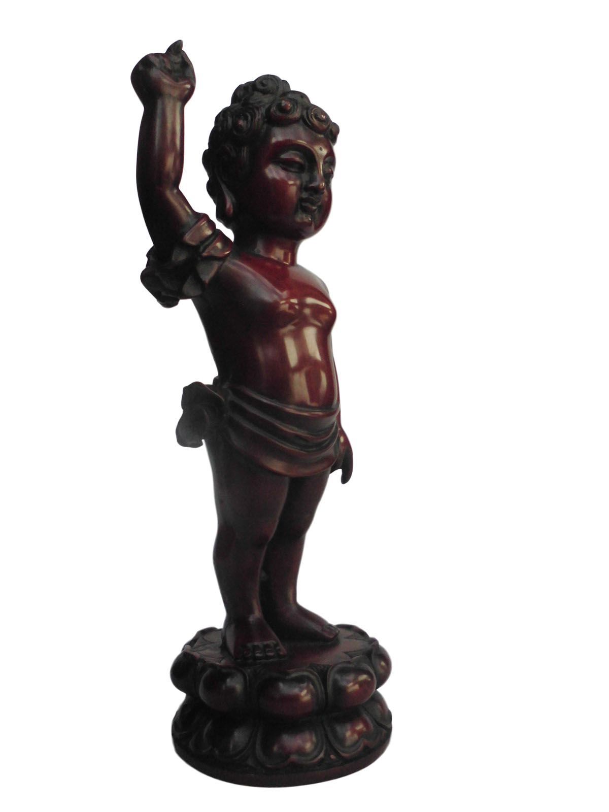 アジアン雑貨 ネパール仏像 ブッタ誕生 樹脂製4 - メルカリ