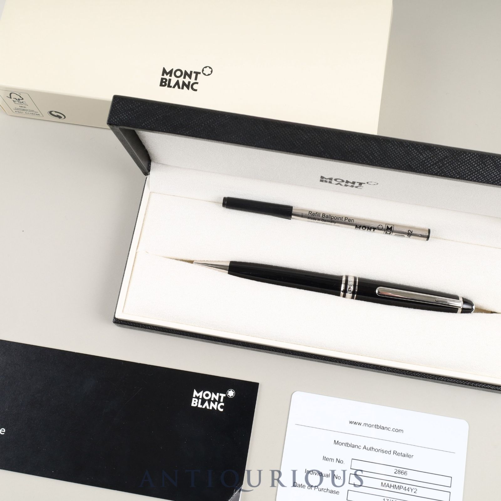 モンブラン ボールペン マイスターシュテュック 2866 ツイスト式 箱
