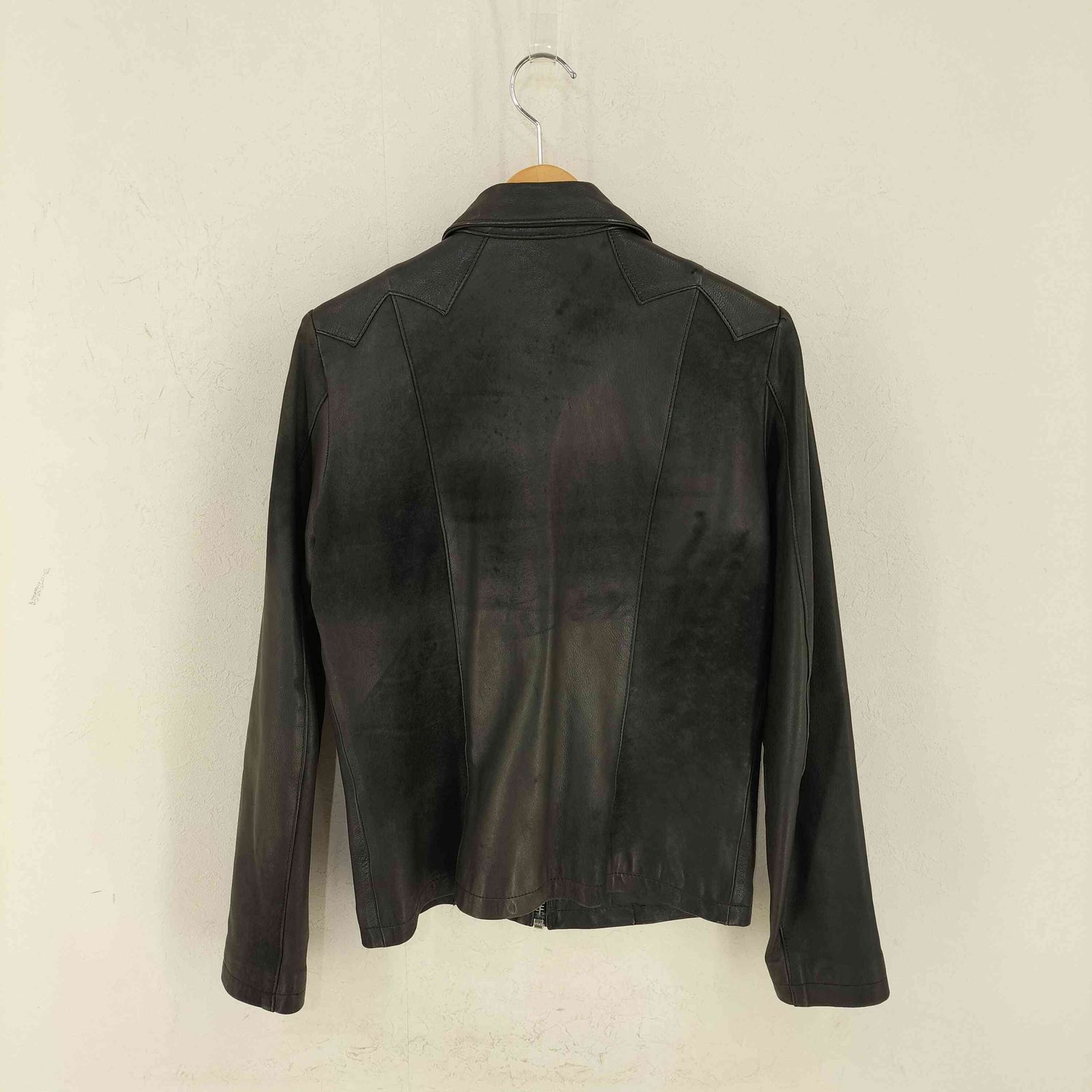 プレッジ Pledge 羊革 ウィンチェスター ライダース レザージャケット