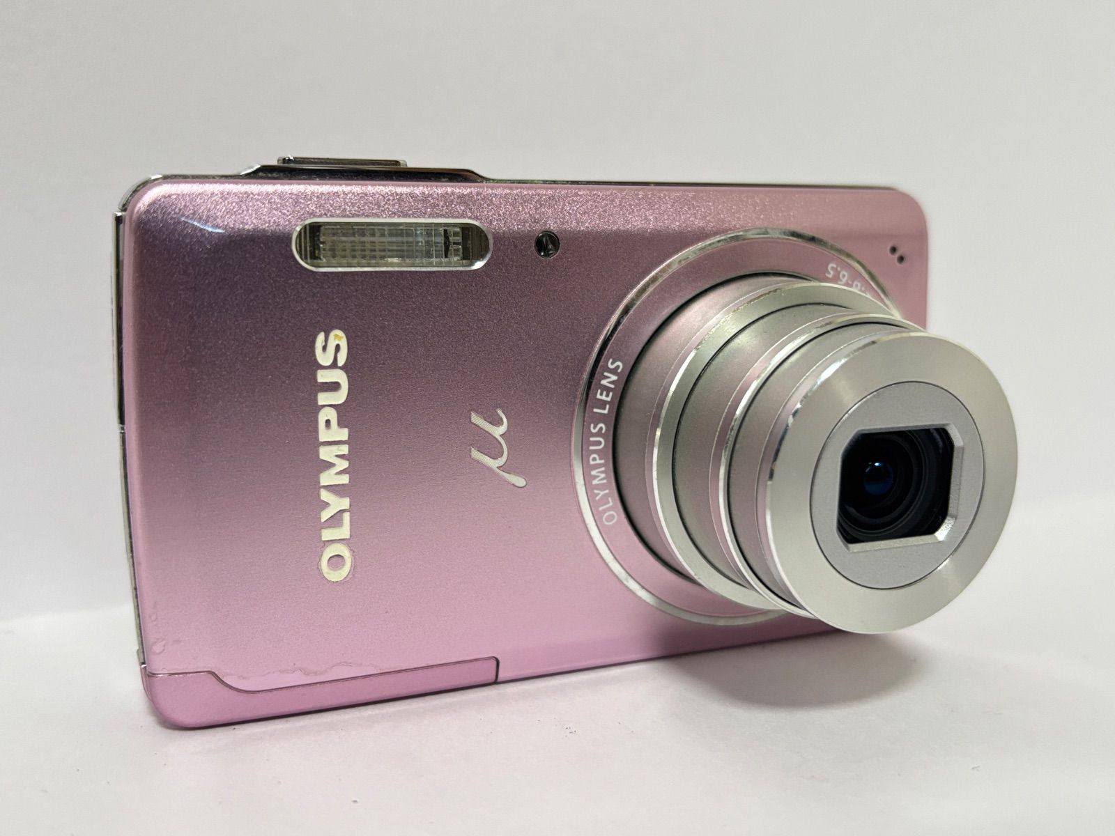 OLYMPUS μ-5010 ピンク デジタルカメラ コンデジ - メルカリ