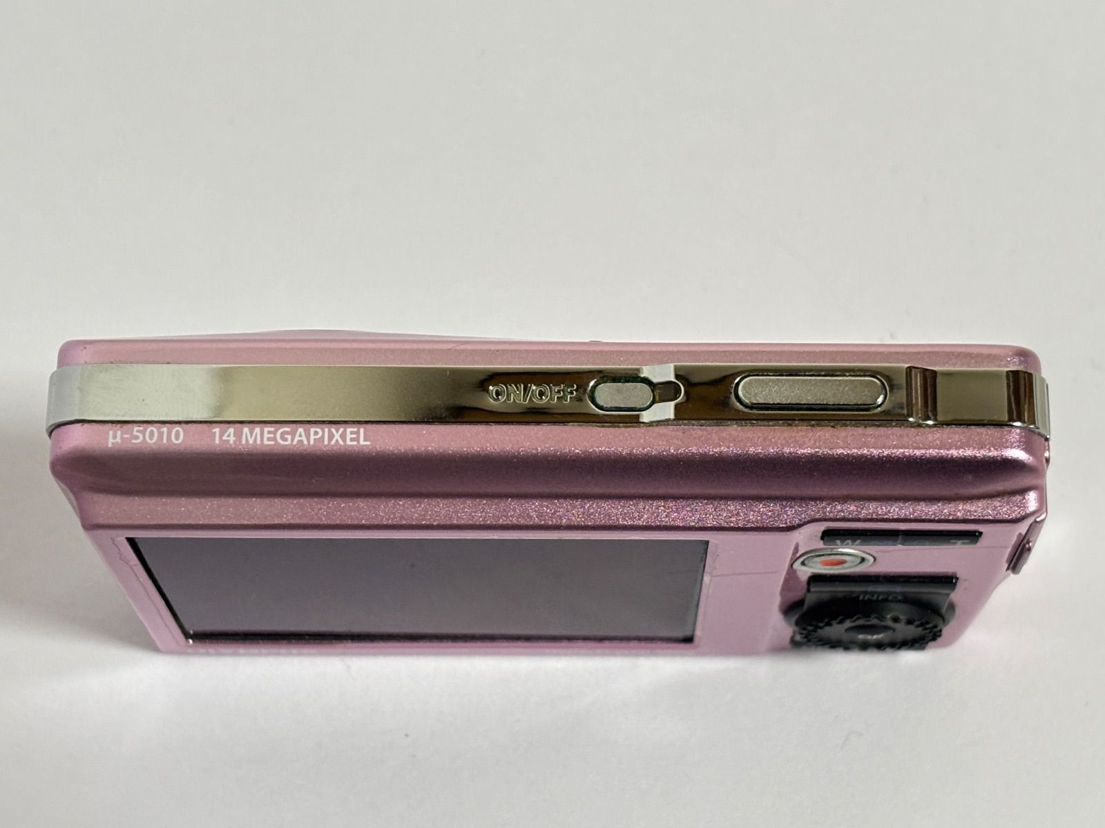 OLYMPUS μ-5010 ピンク デジタルカメラ コンデジ - メルカリ