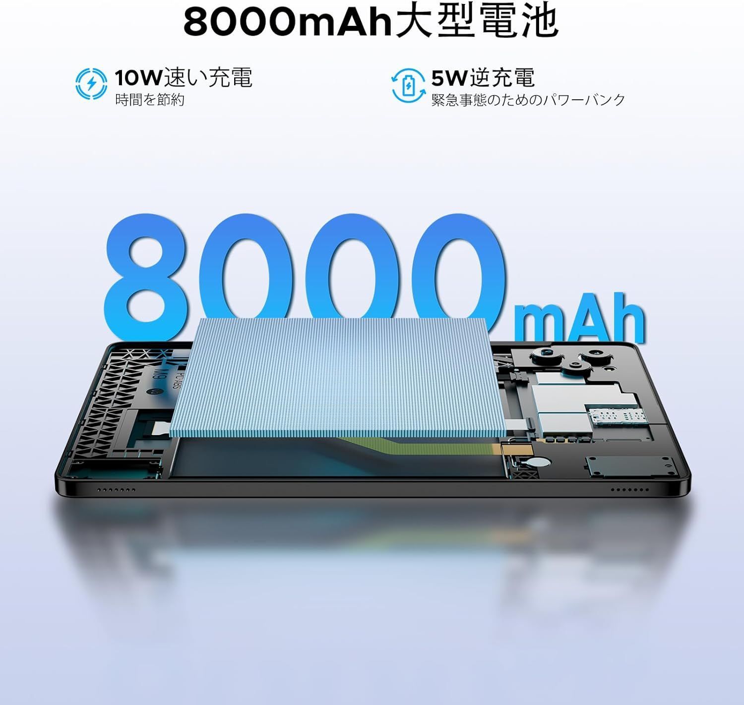 アンドロイド16 タブレット 11インチ 30GB+256GB+2TB TF拡張 90Hz IPS