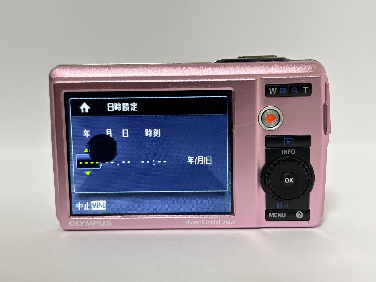OLYMPUS μ-5010 ピンク デジタルカメラ コンデジ - メルカリ