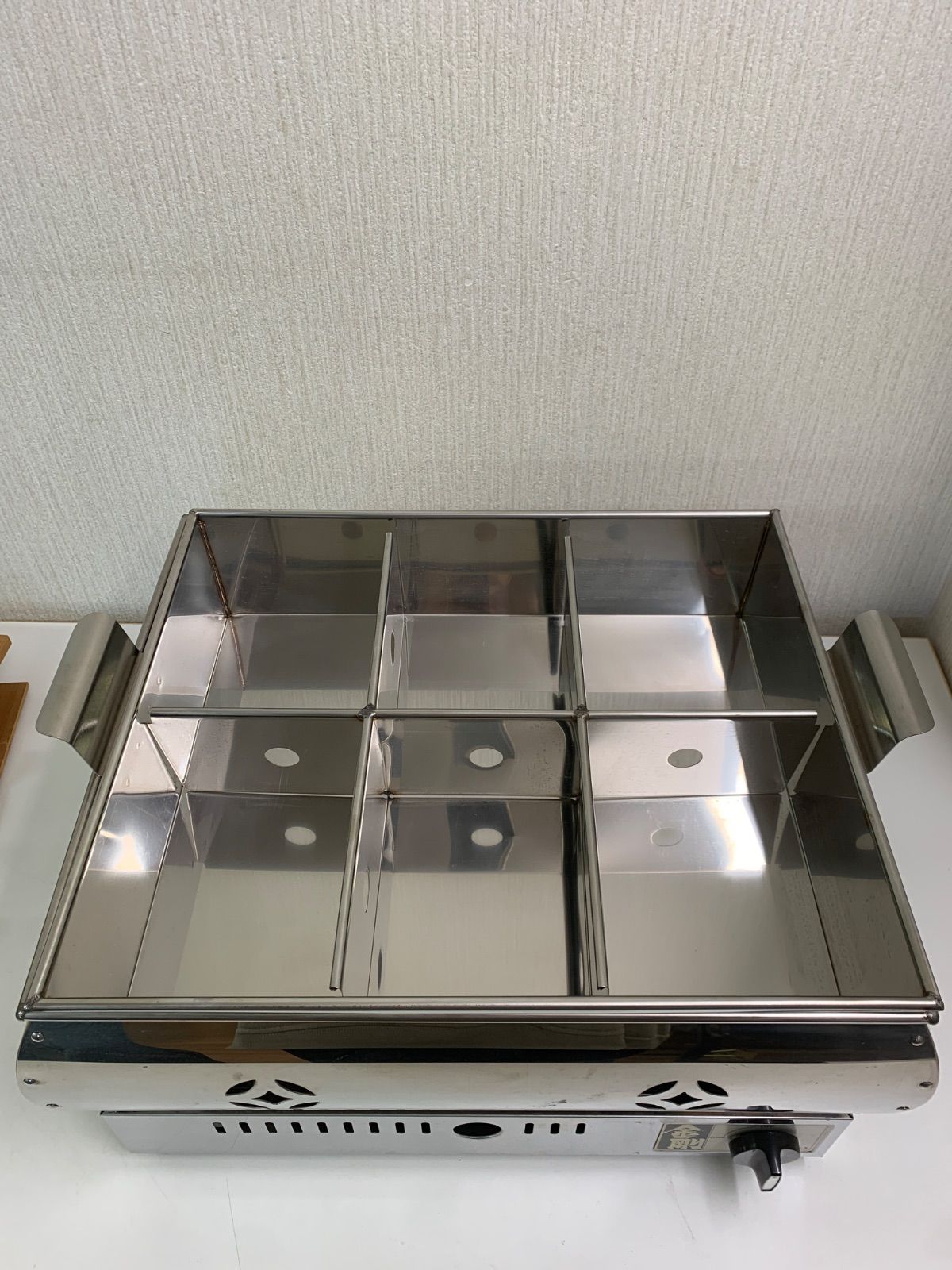 フォロー割対象商品】山岡金属工業株式会社 おでん鍋 6切 金剛 LPガス