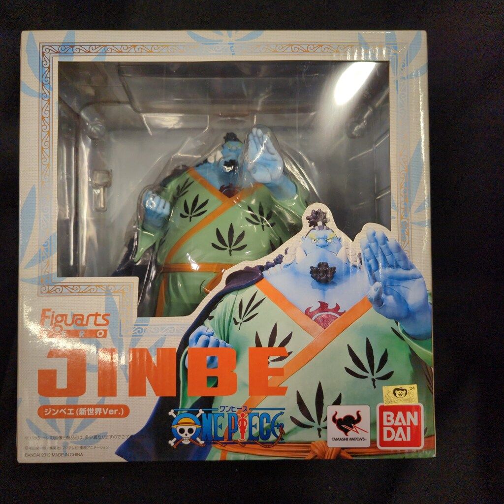 バンダイ フィギュアーツZERO ワンピース ジンベエ 新世界ver PVC