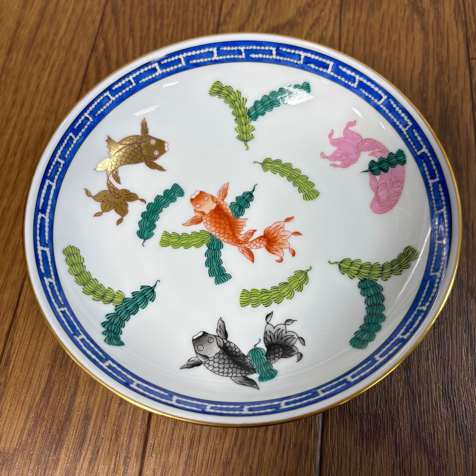  ヘレンド シノワズリ 中国趣味 ポワッソン ミニティーポットとラージカップ＆ソーサ カップ ソーサー コーヒー ティーカップ