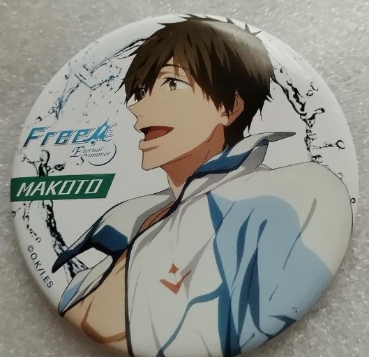橘真琴 缶バッジ e➖Free！➖ 橘真琴 横顔 缶バッジ - メルカリ