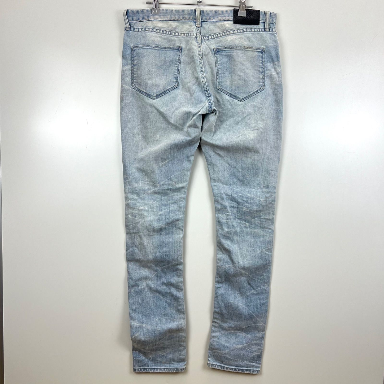 FUGA y2k style archive damaged denim pants 46 フーガ ダメージ加工