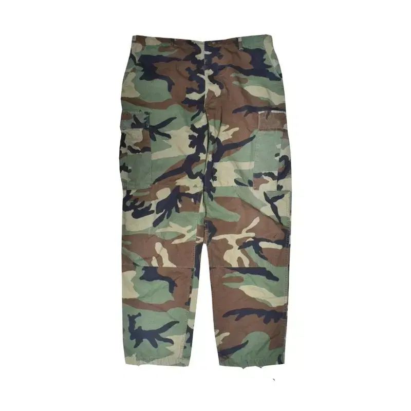 オリジナル ミリタリー カモフラ リップストップ BDUR パンツ カーゴ ズボン LEE LR N 0838