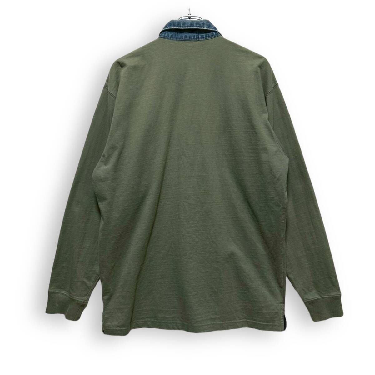 A2565/ 90s 希少デザイン POLO RALPH LAUREN ポロ ラルフローレン 長袖