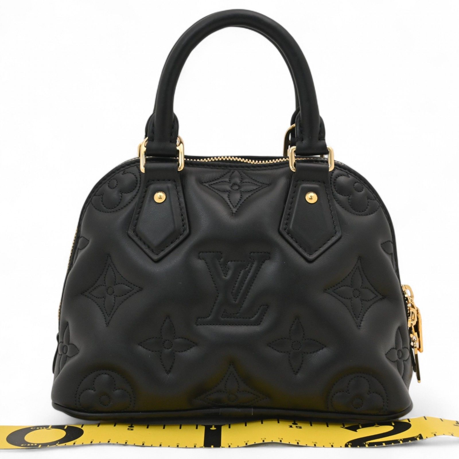 ルイヴィトン バブルグラム アルマ ソフトBB ハンドバッグ ノワール A