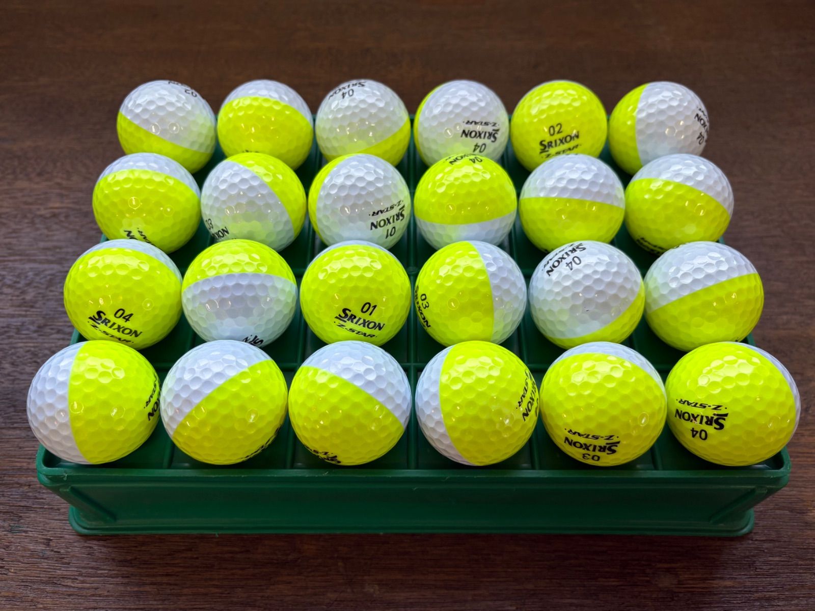 ロストボール Z−STAR 最新 12球 SRIXON Z-STAR XV 練習用ボール 500