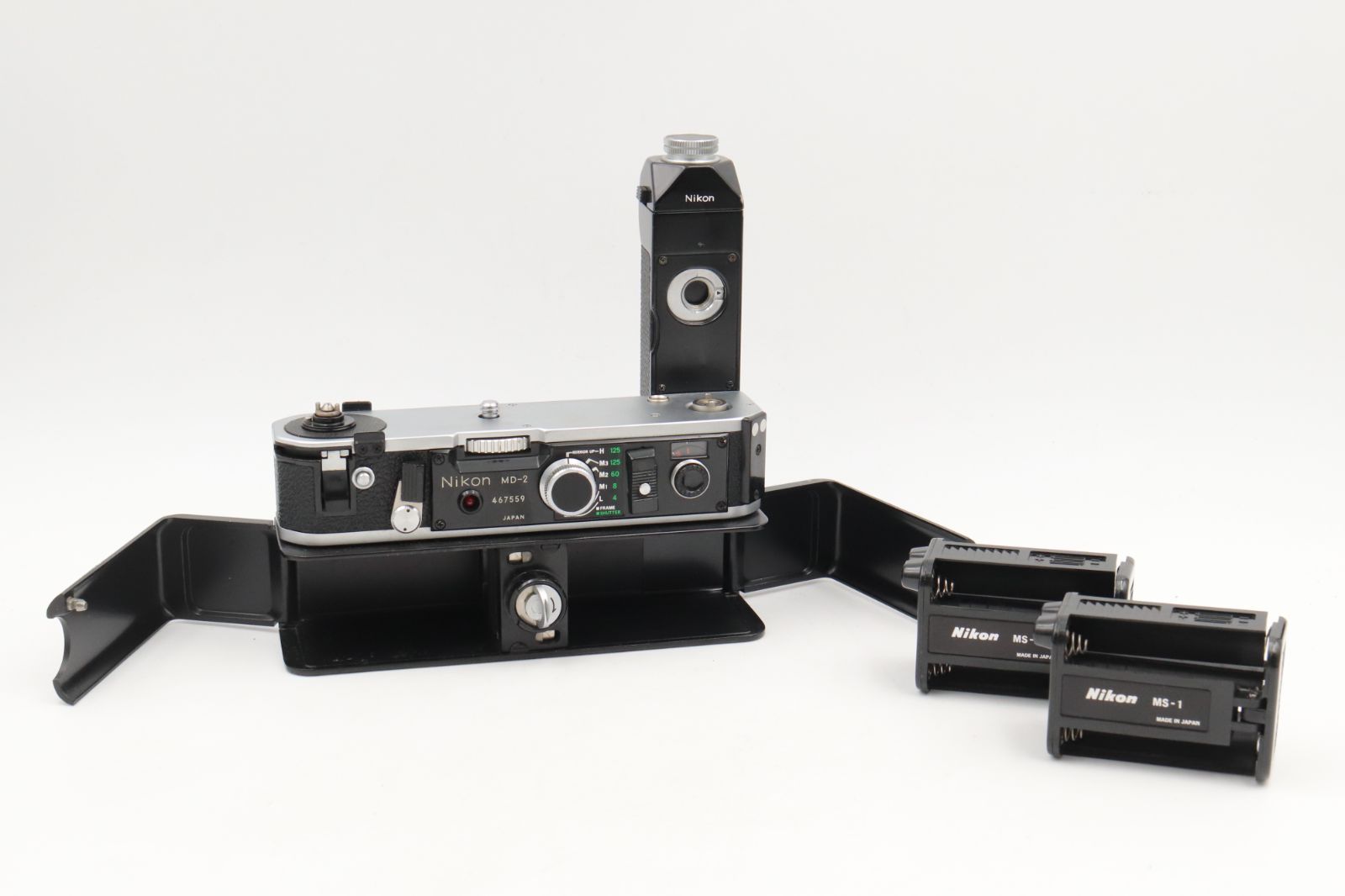 動作好調☆Nikon ニコン F2用 MB-1 MD-2 モータードライブ セット