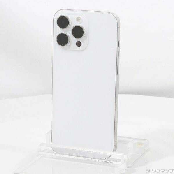 中古品〕 iPhone16 Pro Max 512GB ホワイトチタニウム MYWM3J／A SIM