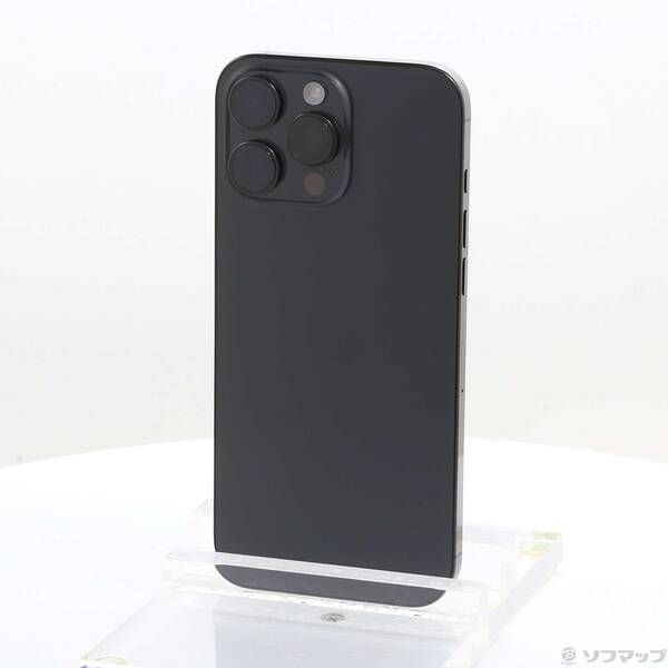 中古品〕 iPhone16 Pro Max 512GB ブラックチタニウム MYWL3J／A SIM