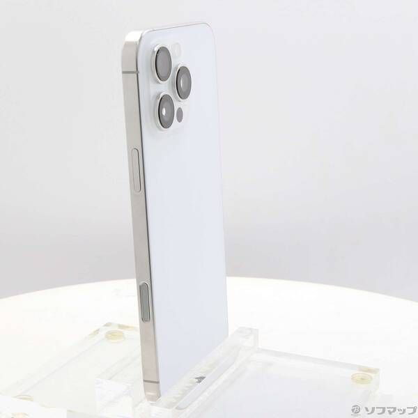 中古品〕 iPhone16 Pro Max 512GB ホワイトチタニウム NYWM3J／A SIM