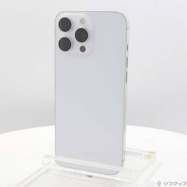 中古品〕 iPhone16 Pro Max 512GB ホワイトチタニウム NYWM3J／A SIM