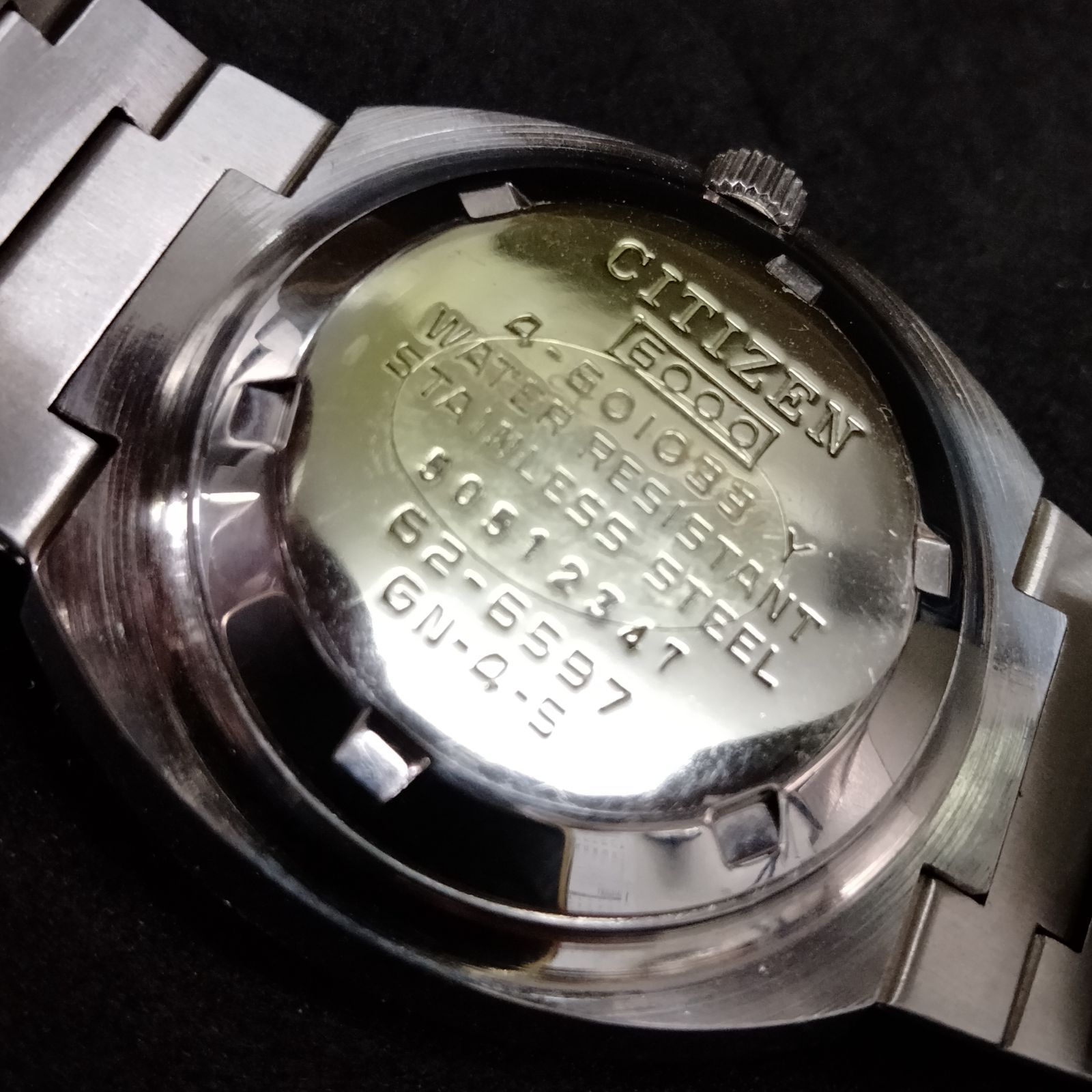  超 CITIZEN カスタムV 2 CMV C 60 ライトグリーン文字盤 自動巻き時計 腕時計(アナログ)