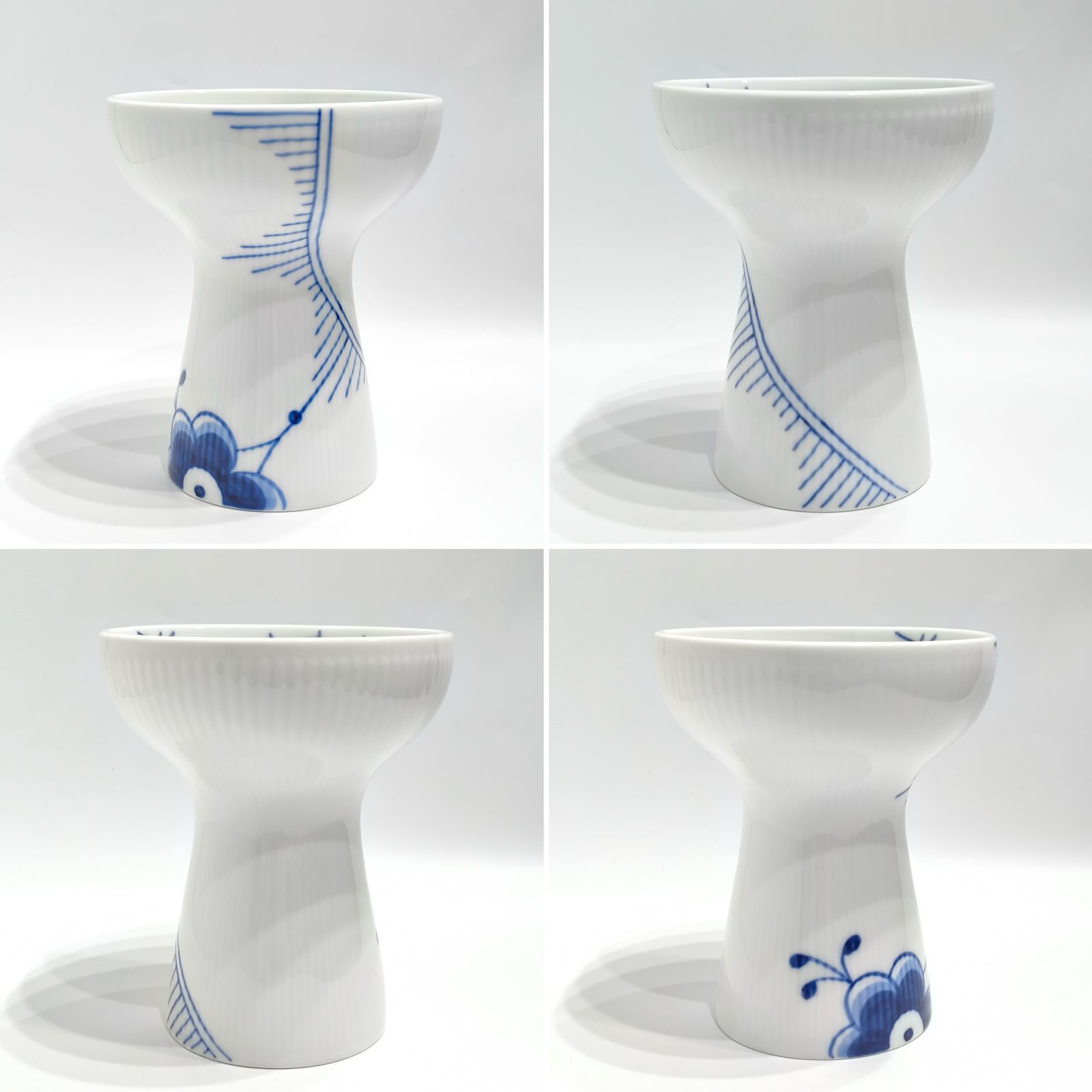 ロイヤルコペンハーゲン ブルーフルーテッド メガ オープンベース 19cm