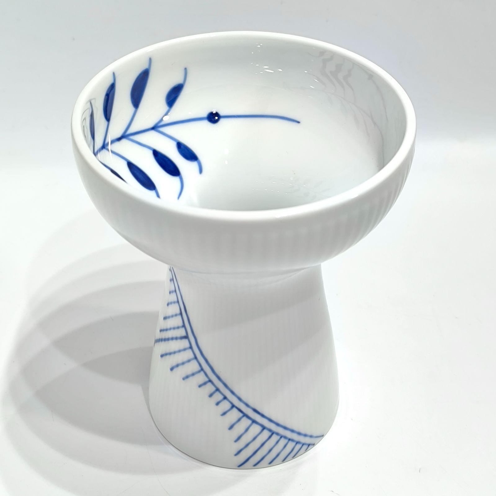 ロイヤルコペンハーゲン ブルーフルーテッド メガ オープンベース 19cm