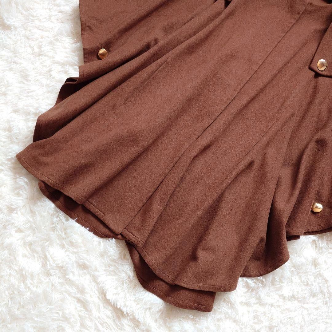 AKRIS アクリス カシミヤ100% ポンチョ ロングコート ロングコート 金