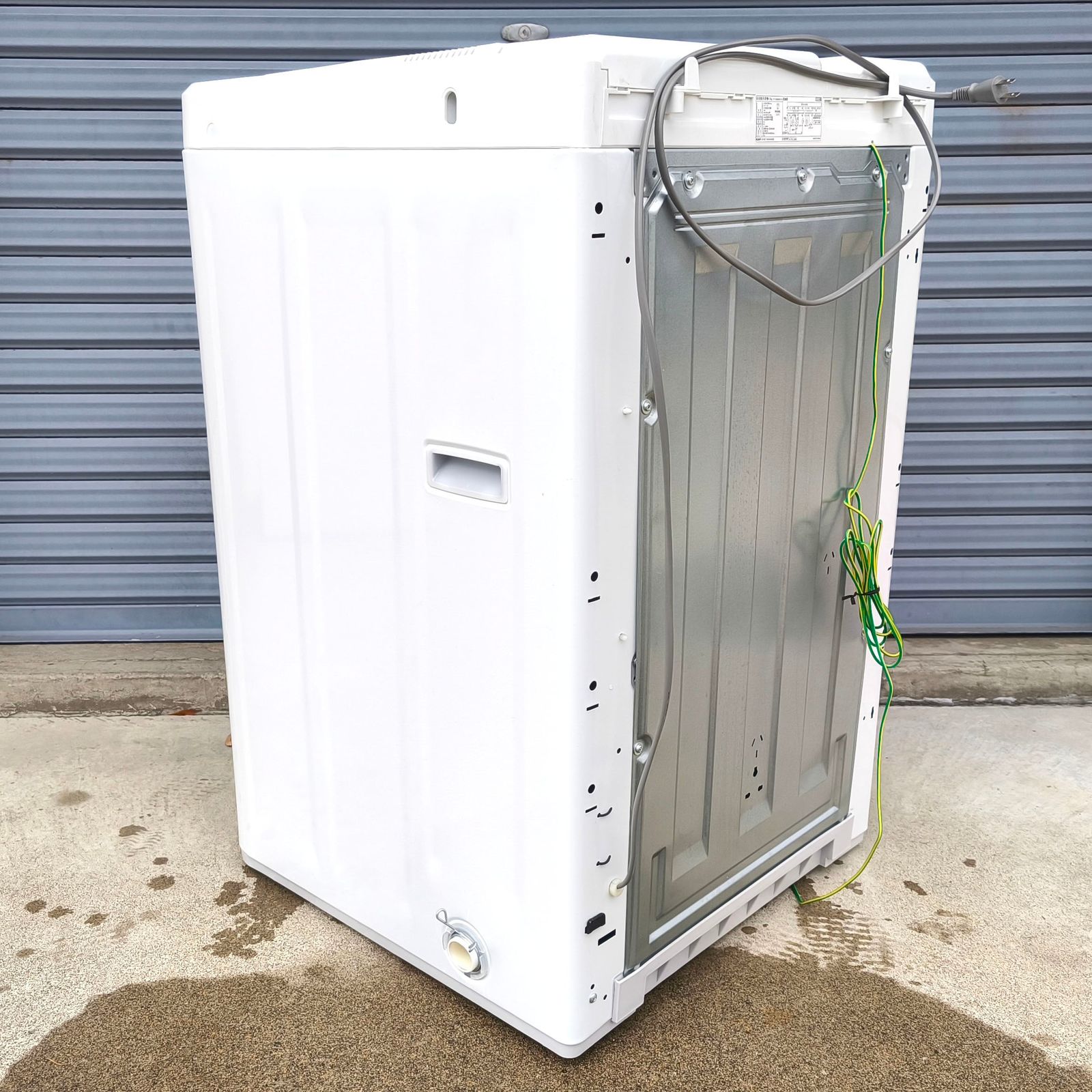 ニトリ・全自動洗濯機・NT45T1WH・4.5㎏・2024年製・排水ホースなし