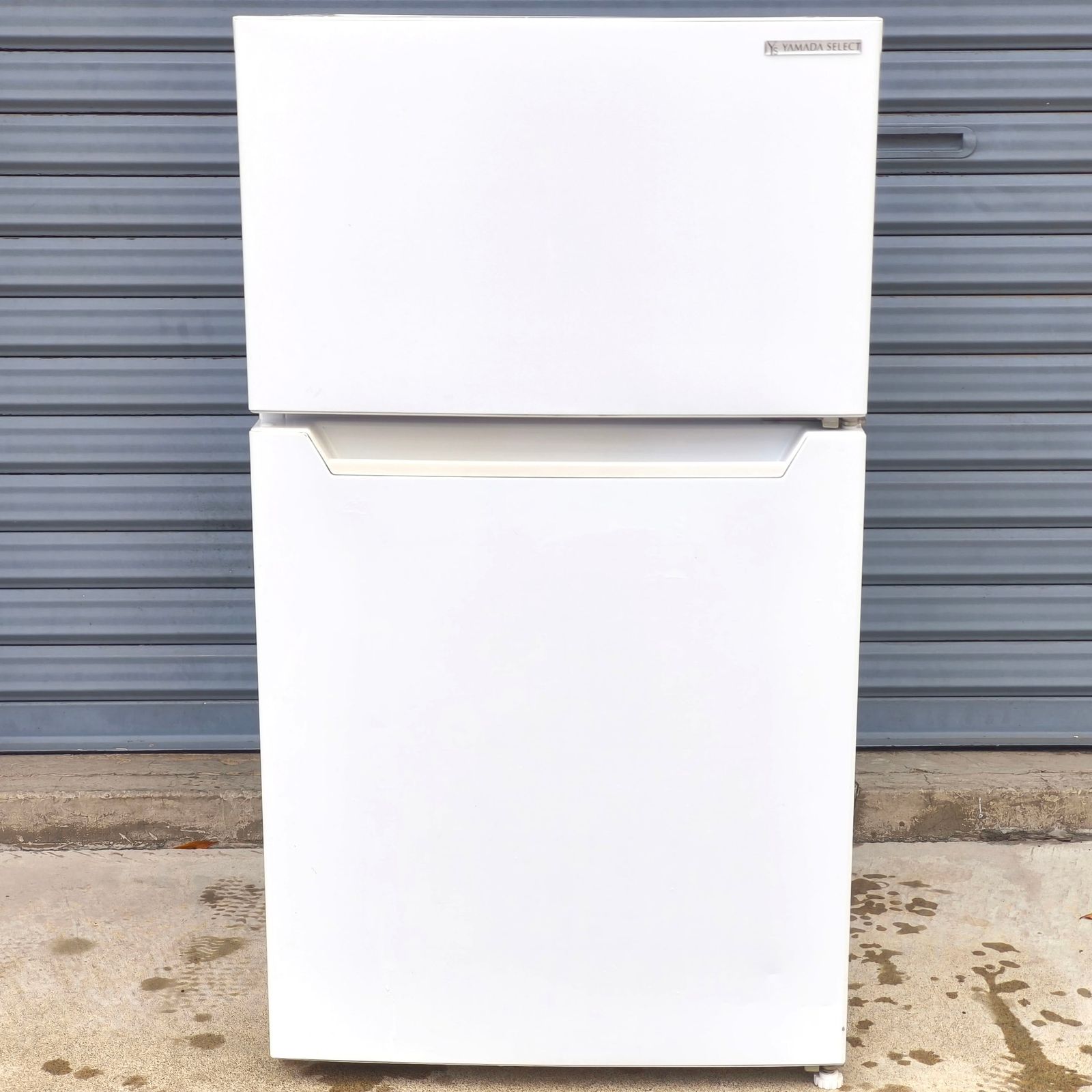 ヤマダセレクト・ノンフロン冷凍冷蔵庫・YRZ-C09H1・容量87L・2021年製