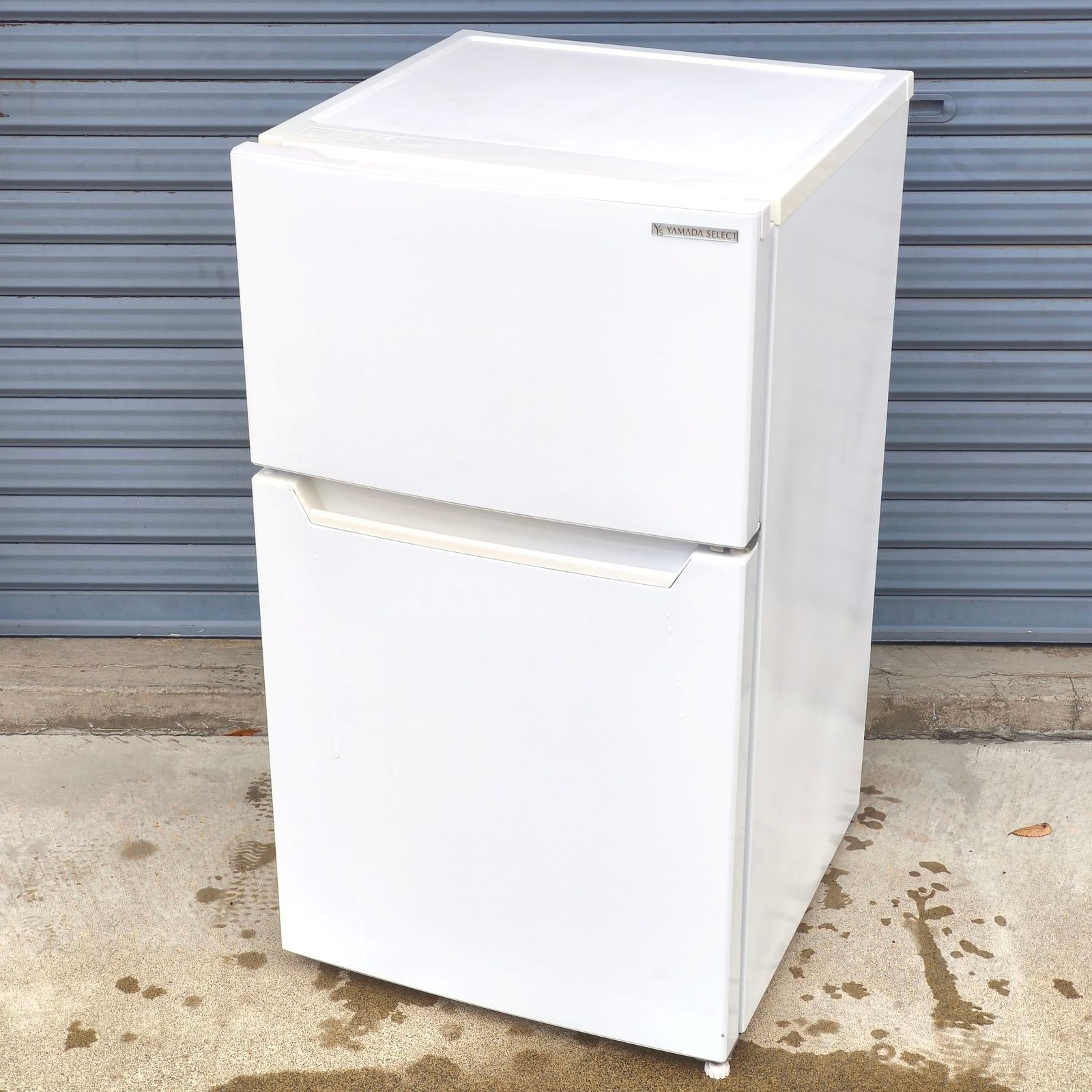 ヤマダセレクト・ノンフロン冷凍冷蔵庫・YRZ-C09H1・容量87L・2021年製