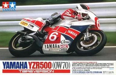 【中古】プラモデル 1/12 ヤマハ YZR500(OW70) 平忠彦仕様 ｢オートバイシリーズ No.75｣ ディスプレイモデル [14075]