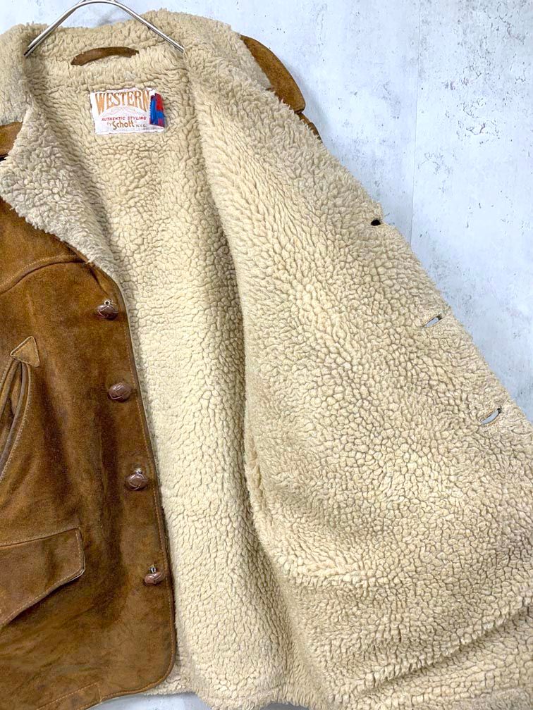 schott ショット アメリカ製 ボアジャケット ヴィンテージ ジャケット