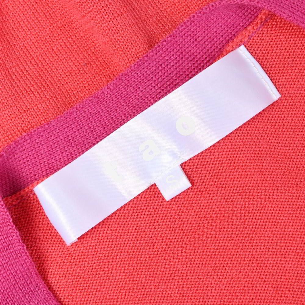 tao COMME des 工場 GARCONS カラー切替 ニット カーディガン AD2022 