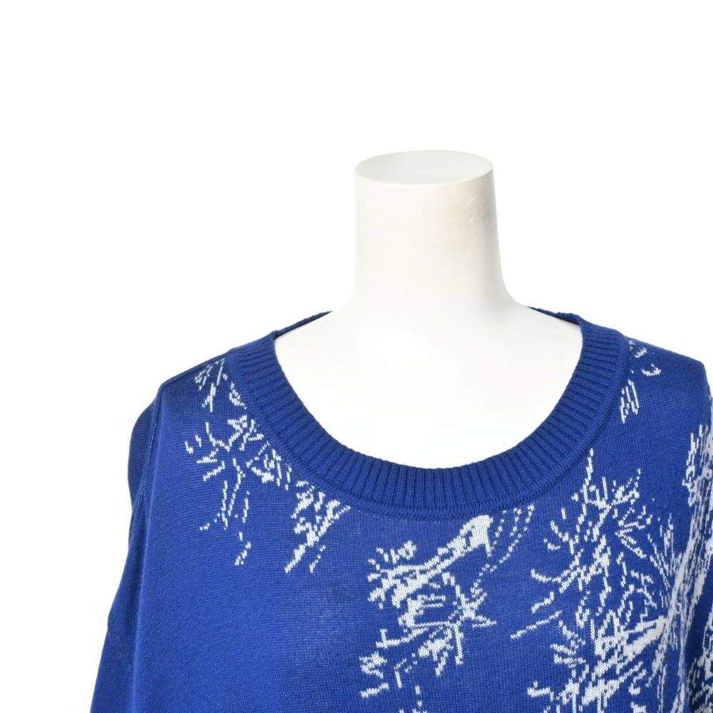 Yohji Yamamoto POUR HOMME 柄 ロング ニット - メルカリ