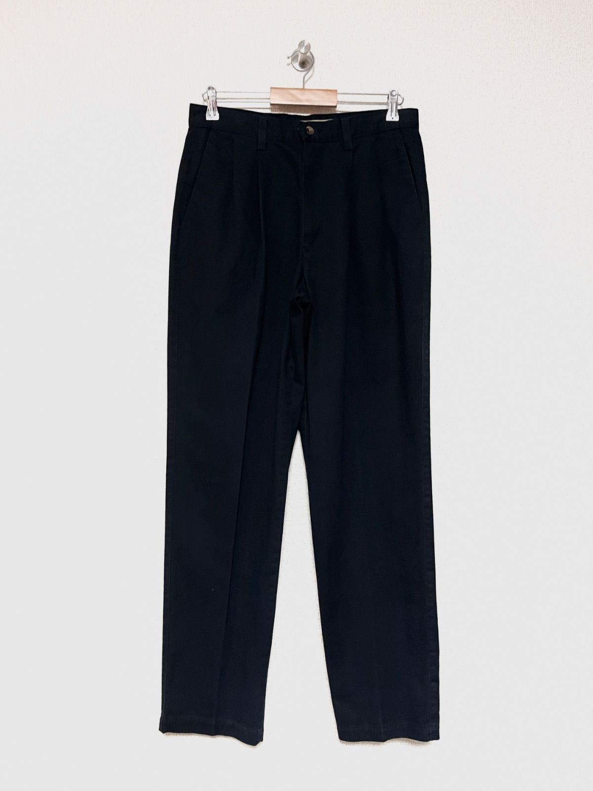 DOCKERS】USA製 90s 2タック チノパンツ W33 L34 ワイド ドッカーズ