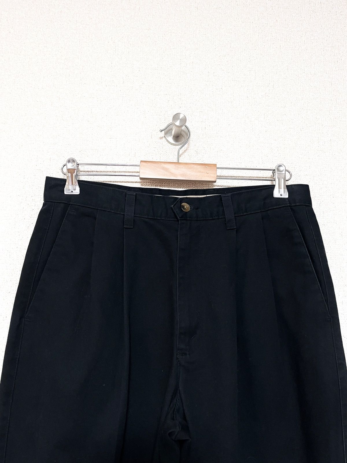 DOCKERS】USA製 90s 2タック チノパンツ W33 L34 ワイド ドッカーズ