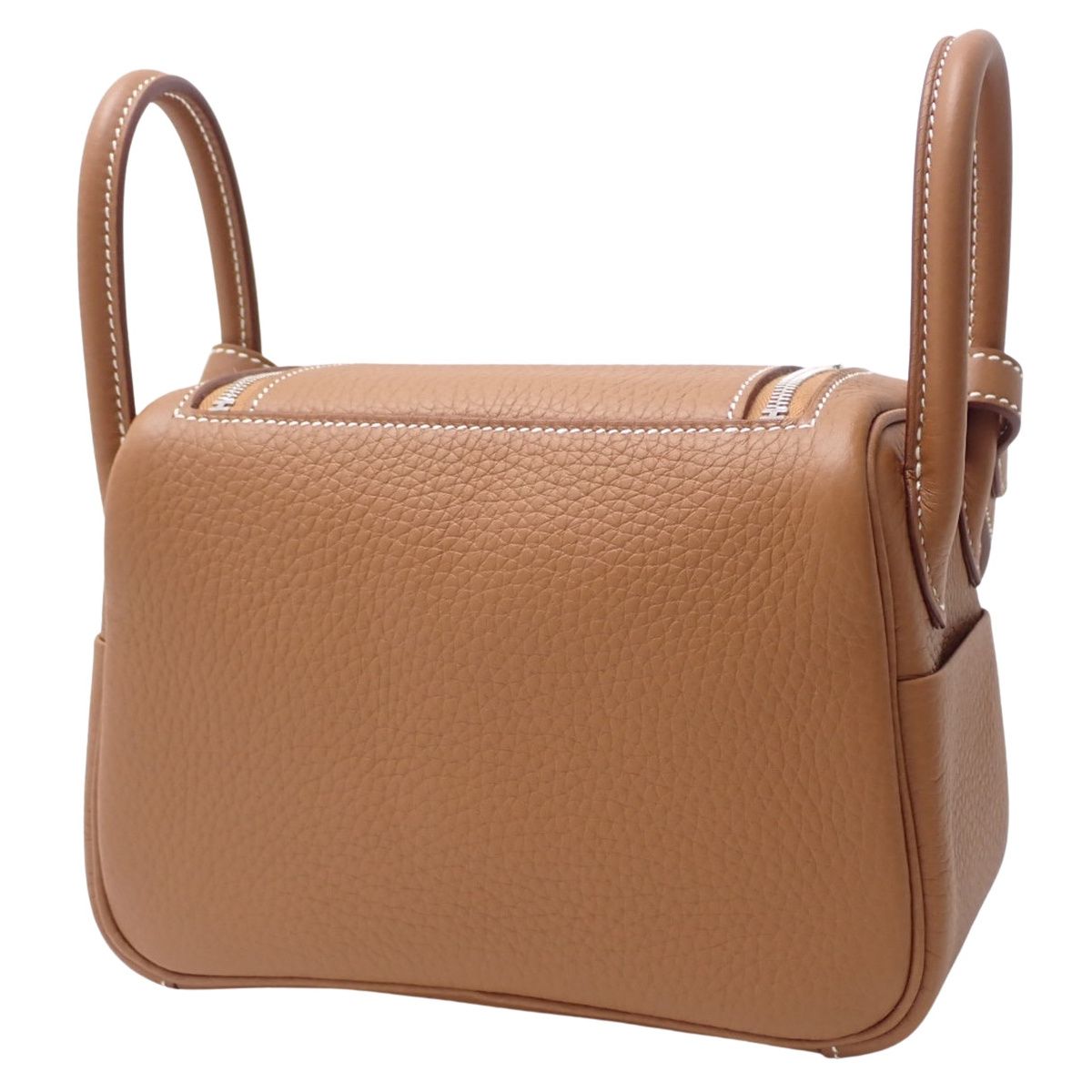 新品】HERMES(エルメス) リンディミニ K刻印 ゴールド ブラウン茶