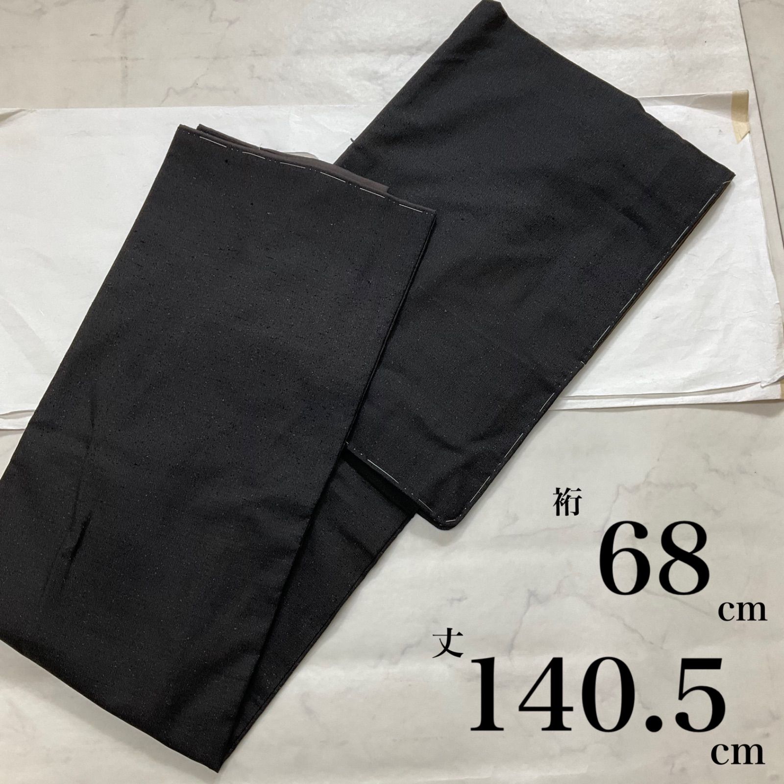 kimono one⬛️男前屋⬛️厳選⬛️ 同然⬛️男着物⬛️お召し織⬛️正絹⬛️仕付け糸付き⬛️袷⬛️裄68丈140 5⬛️男着物男長羽織男襦袢男袴角帯男帯