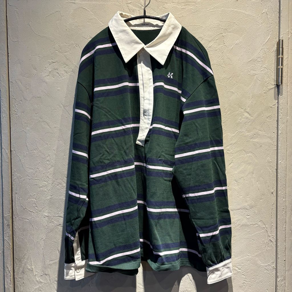 Knuth Marf クヌースマーフ SPRING RUGGER SHIRT 長袖シャツ KM25SPG06
