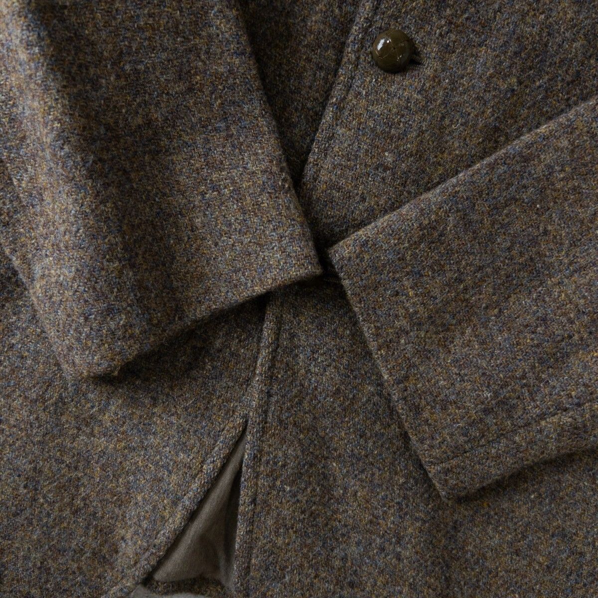 美品 MARGARET HOWELL マーガレットハウエル x HARRIS TWEED ハリス