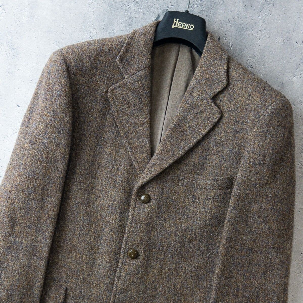 美品 MARGARET HOWELL マーガレットハウエル x HARRIS TWEED ハリス