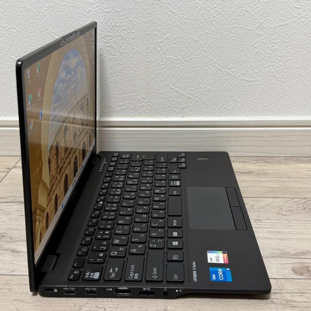 薄軽量モデル バッテリー良 LIFEBOOK i5-1145G7 8G 256G オフィス2021