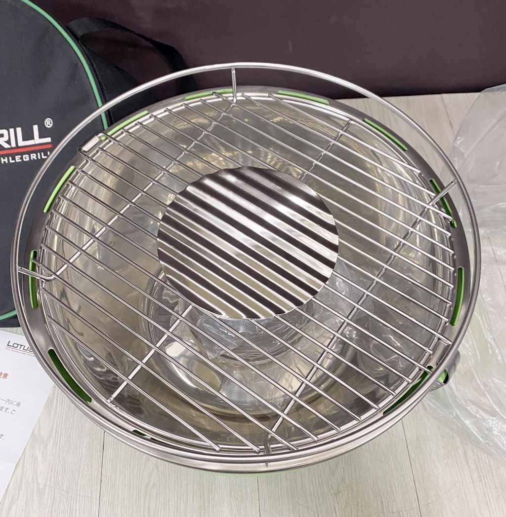 未使用品】無煙炭火グリル ロータスグリル G340 レギュラーサイズ