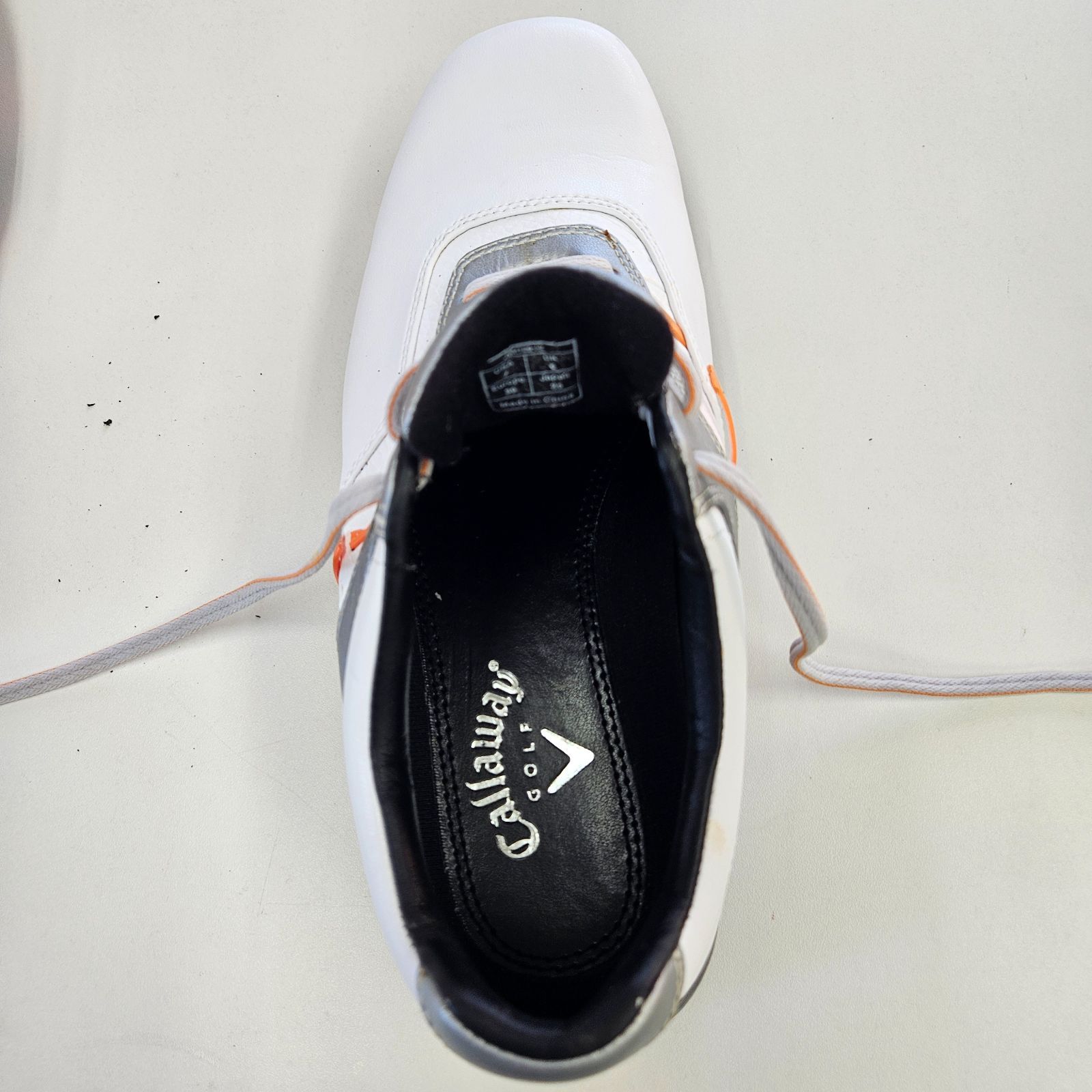 ジャンク品】Callaway ゴルフシューズ 25cm スパイク付き 長期保管