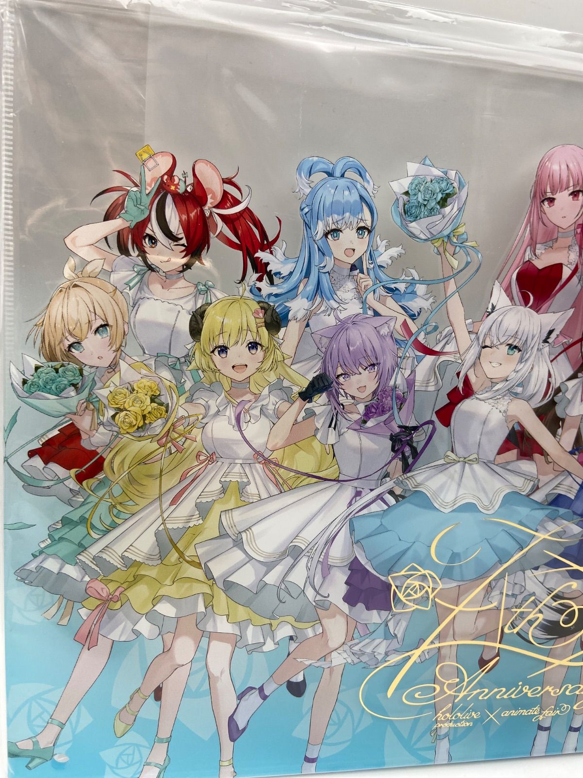 ホロライブ × アニメイト 7th Anniversary フェア 箔押しアクリル