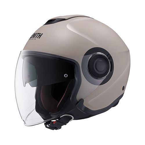 在庫あり ヤマハ YJ 22 Ⅱ ZENITH セミフラット サンドベージュ サンバイザー搭載ジェットヘルメット