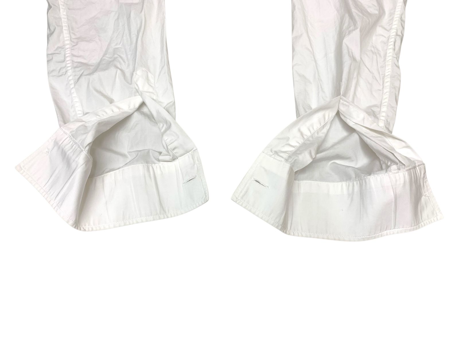 PRADA (プラダ) 長袖シャツ コットン100％ 無地 DNA01K S000 10IV 40