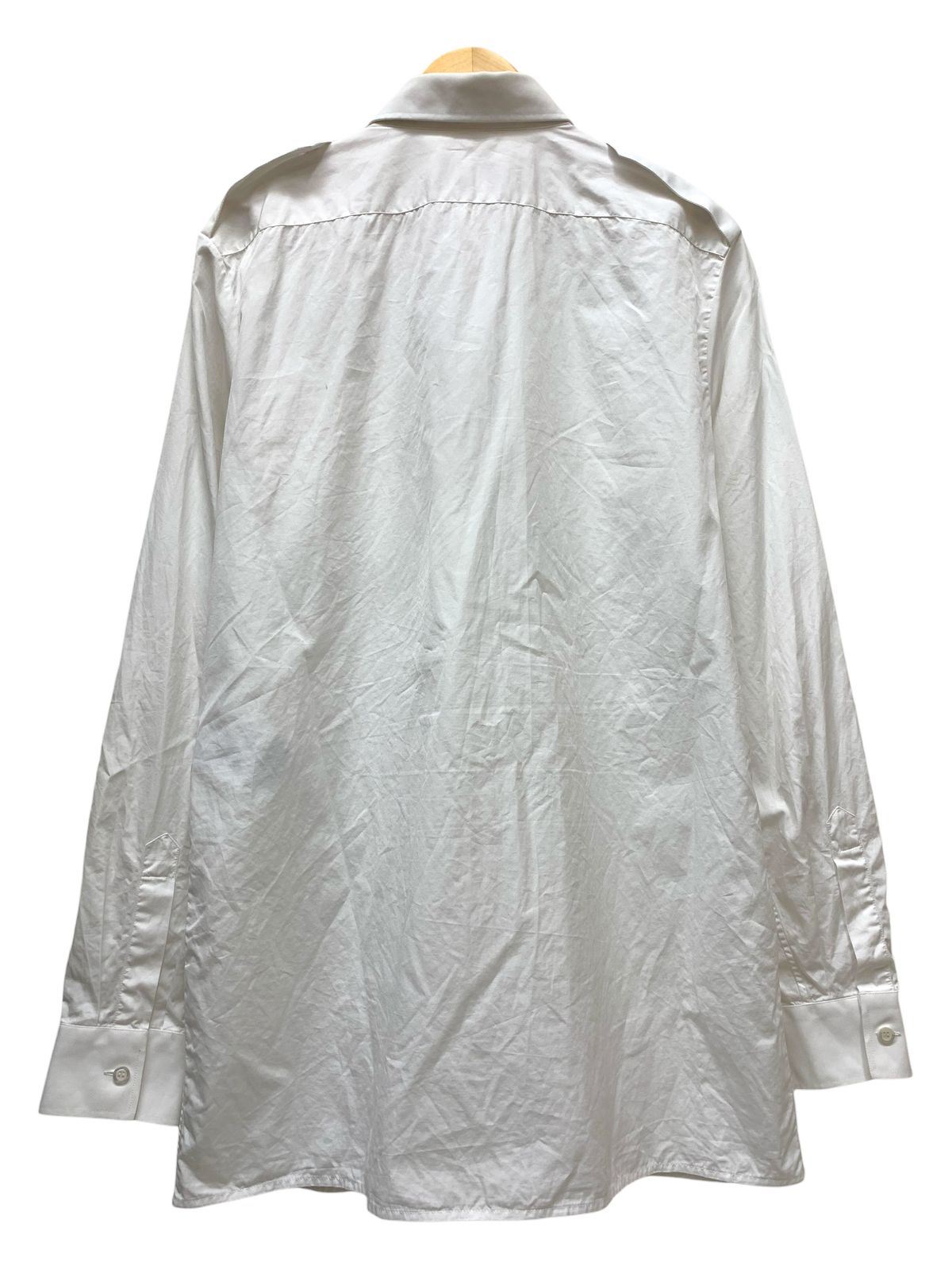 PRADA (プラダ) 長袖シャツ コットン100％ 無地 DNA01K S000 10IV 40