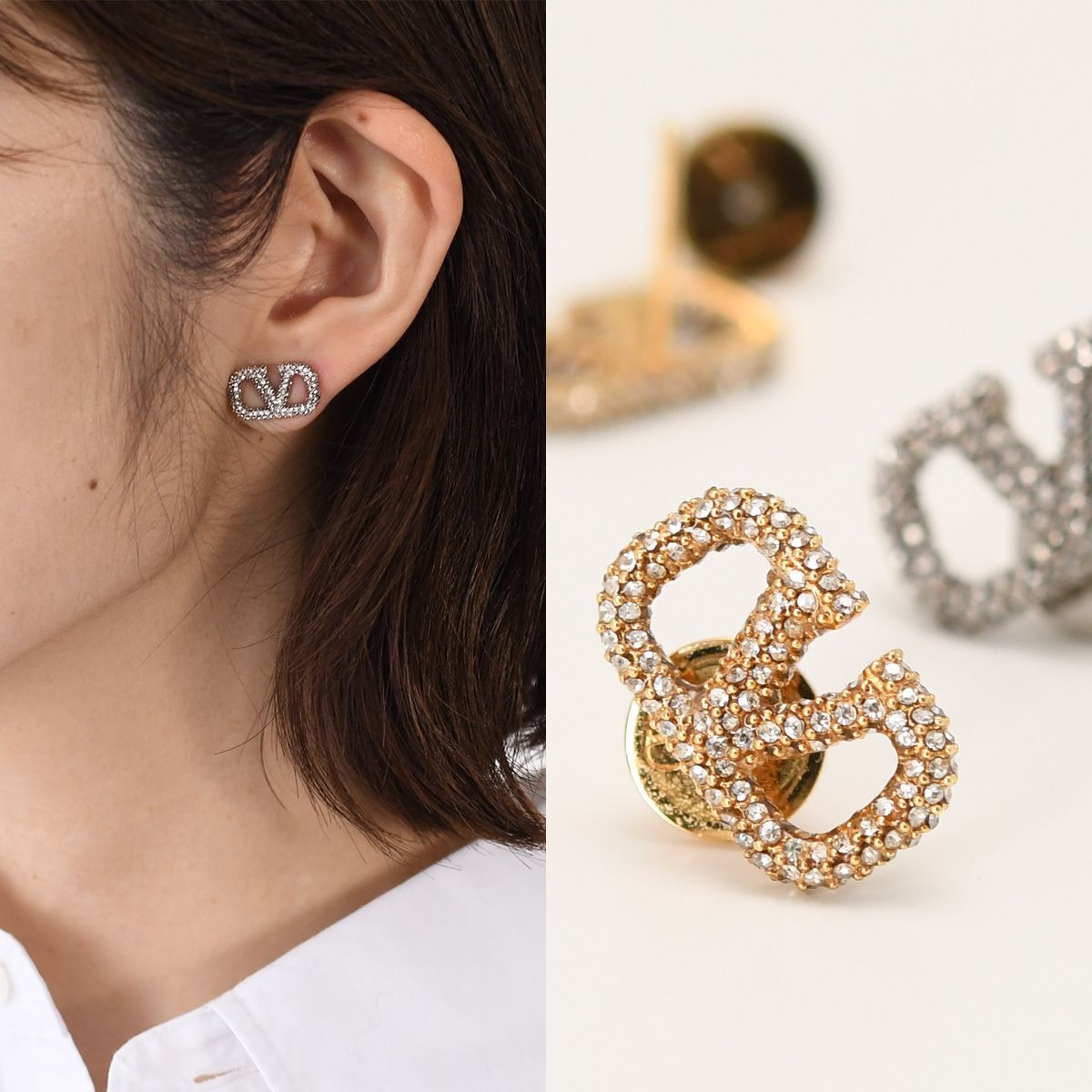 VALENTINO ヴァレンティノ ピアス アクセサリー WJ0F85YCW レディース